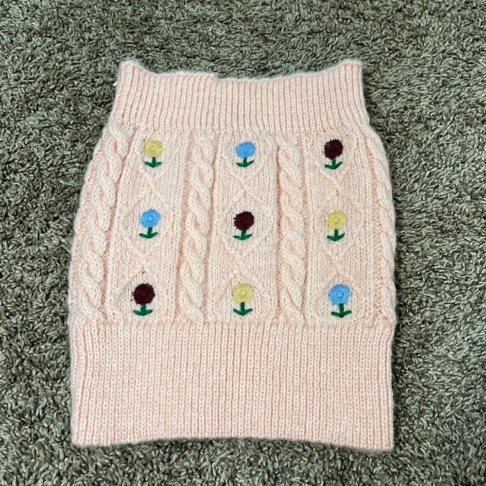 NWOT Zara sweater tube top